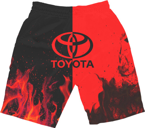 Men's Shorts 3D - Toyota [2] - Mfest