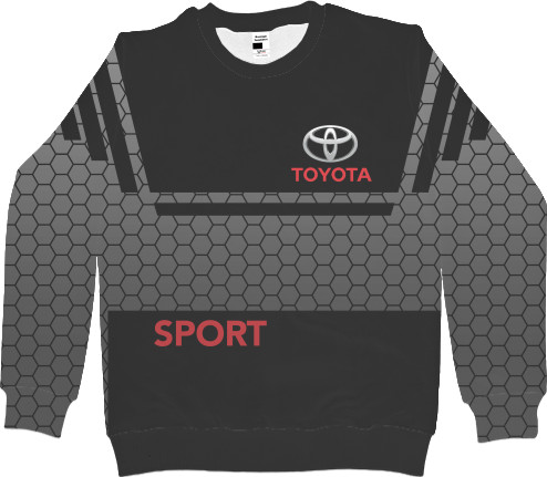 Men's Sweatshirt 3D - Toyota [1] - Mfest