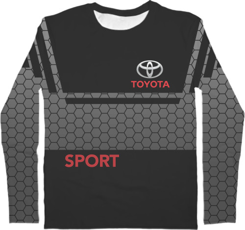 Men's Longsleeve Shirt 3D - Toyota [1] - Mfest