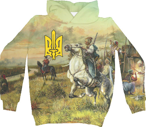 Kids' Hoodie 3D - УКРАИНА [44] - Mfest