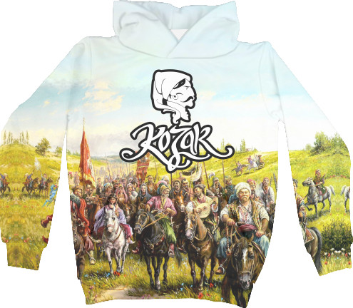 Kids' Hoodie 3D - УКРАИНА [39] - Mfest