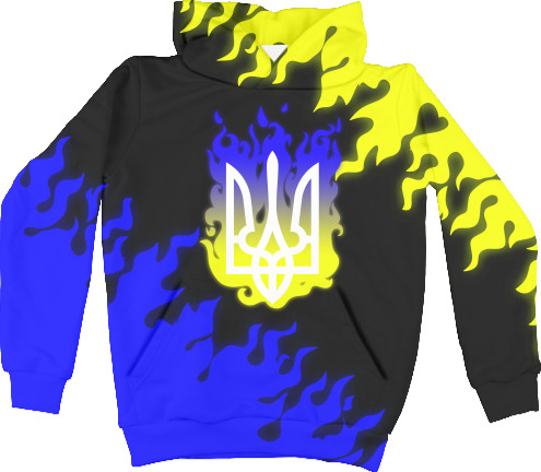 Kids' Hoodie 3D - УКРАИНА [40] - Mfest