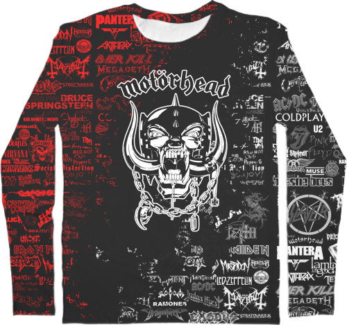 Men's Longsleeve Shirt 3D - Motörhead 5 - Mfest