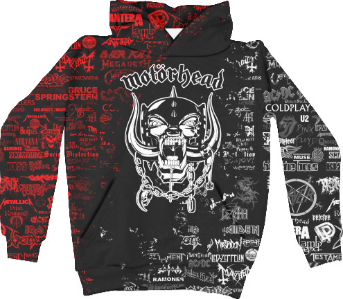 Unisex Hoodie 3D - Motörhead 5 - Mfest