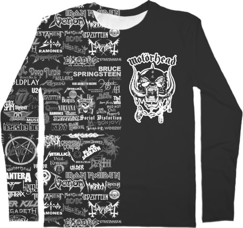 Men's Longsleeve Shirt 3D - Motörhead 4 - Mfest