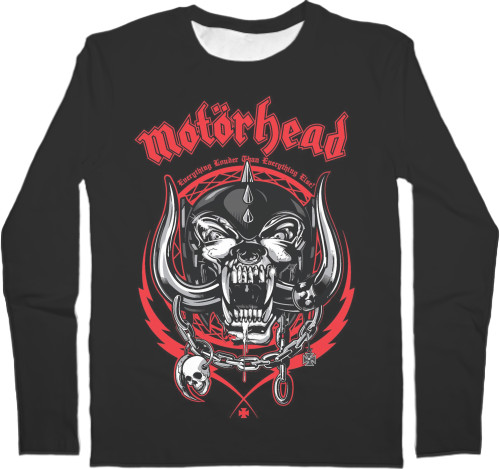 Men's Longsleeve Shirt 3D - Motörhead 2 - Mfest