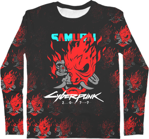 Men's Longsleeve Shirt 3D - CYBERPUNK 2077 (17) - Mfest