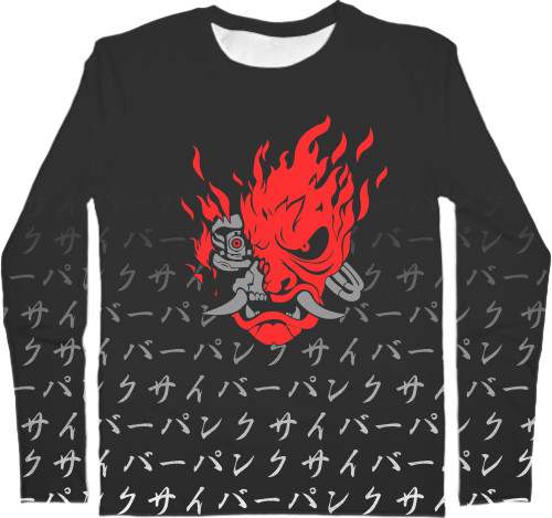 Men's Longsleeve Shirt 3D - CYBERPUNK 2077 (15) - Mfest