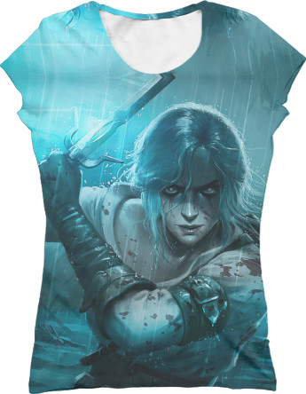 Women's T-Shirt 3D - THE WITCHER [28] - Mfest