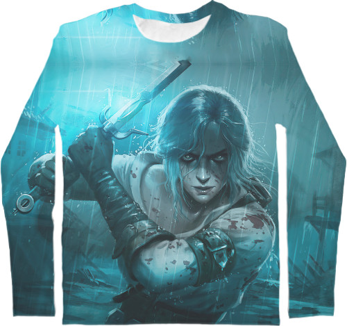 Men's Longsleeve Shirt 3D - THE WITCHER [28] - Mfest