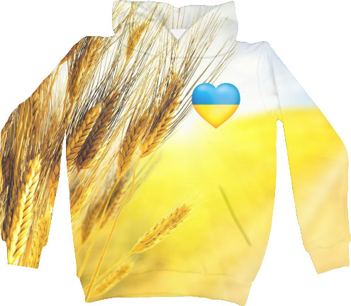 Kids' Hoodie 3D - УКРАИНА [30] - Mfest