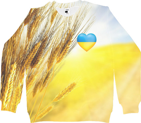 Women's Sweatshirt 3D - УКРАИНА [30] - Mfest