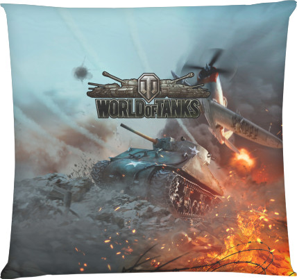 Подушка квадратна - World of Tanks [5] - Mfest