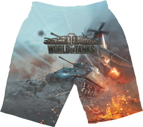 Шорти 3D Чоловічі - World of Tanks [5] - Mfest