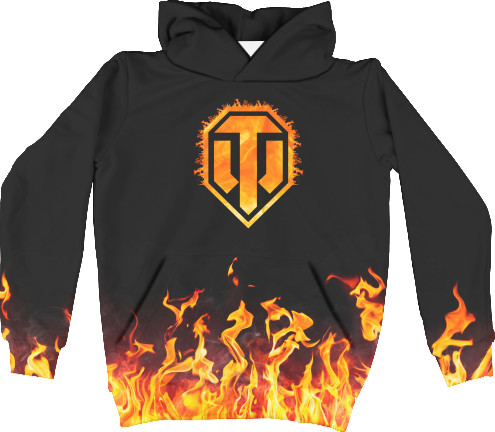 Kids' Hoodie 3D - World of Tanks [4] - Mfest