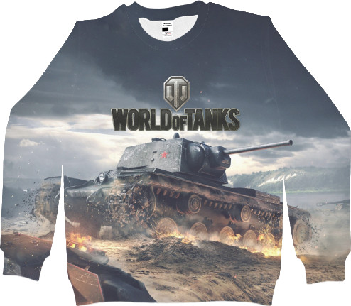 Світшот 3D Чоловічий - World of Tanks [3] - Mfest