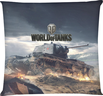 Подушка квадратна - World of Tanks [3] - Mfest