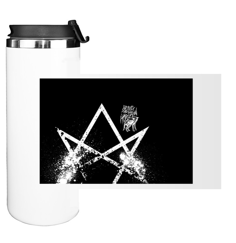 Water Bottle on Tumbler - Bring me the Horizon [5] - Mfest