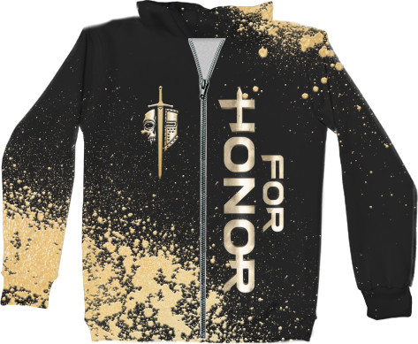 Unisex Zip-through Hoodie 3D - FOR HONOR [6] - Mfest