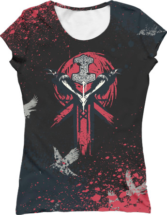 Women's T-Shirt 3D - FOR HONOR [7] - Mfest