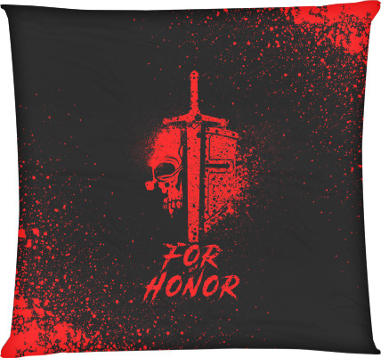 Square Throw Pillow - FOR HONOR [5] - Mfest