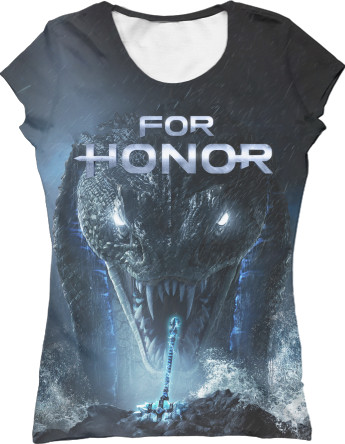 Women's T-Shirt 3D - FOR HONOR [2] - Mfest