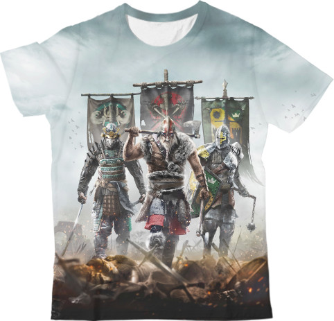 Kids' T-Shirt 3D - FOR HONOR [1] - Mfest