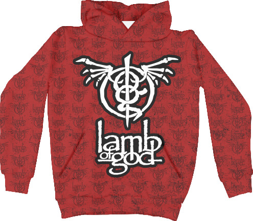 Lamb of God - Kids' Hoodie 3D - Lamb of God 5 - Mfest