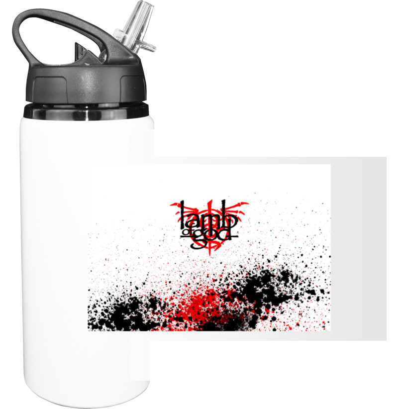 Sport Water Bottle - Lamb of God 1 - Mfest