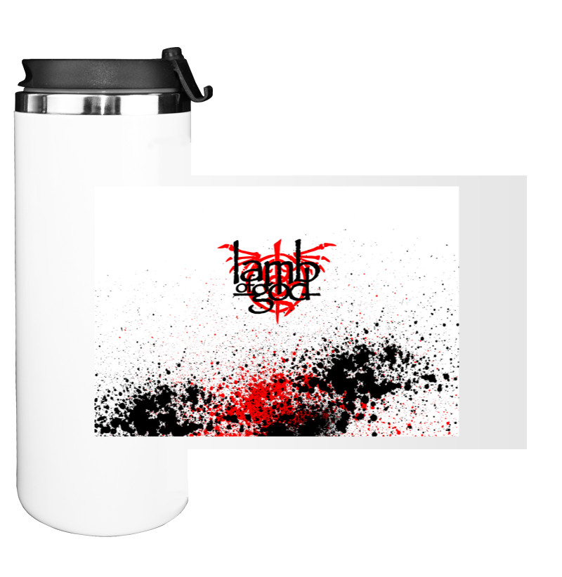 Water Bottle on Tumbler - Lamb of God 1 - Mfest