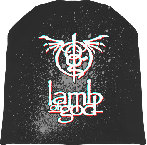 Шапка 3D - Lamb of God 2 - Mfest