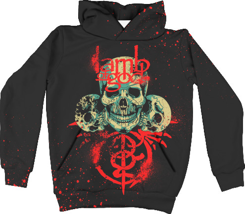 Unisex Hoodie 3D - Lamb of God 3 - Mfest