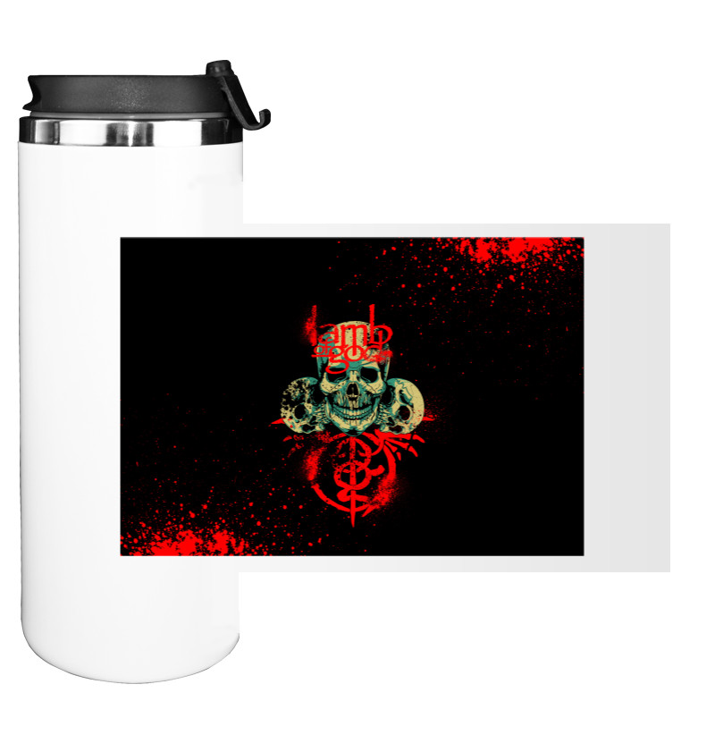 Water Bottle on Tumbler - Lamb of God 3 - Mfest