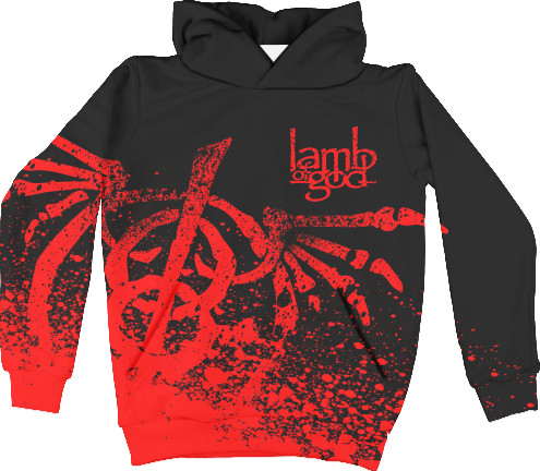 Lamb of God - Kids' Hoodie 3D - Lamb of God 4 - Mfest