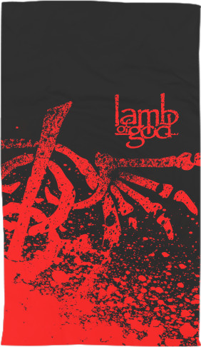 Полотенце 3D - Lamb of God 4 - Mfest