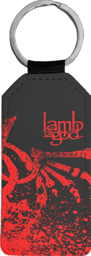 Lamb of God - Брелок прямоугольный - Lamb of God 4 - Mfest