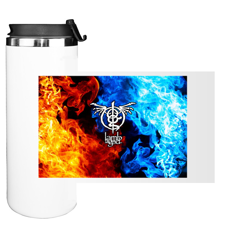 Water Bottle on Tumbler - Lamb of God 6 - Mfest