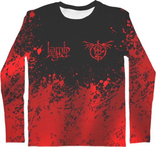 Kids' Longsleeve Shirt 3D - Lamb of God 8 - Mfest