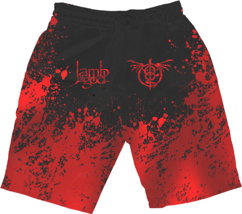 Men's Shorts 3D - Lamb of God 8 - Mfest