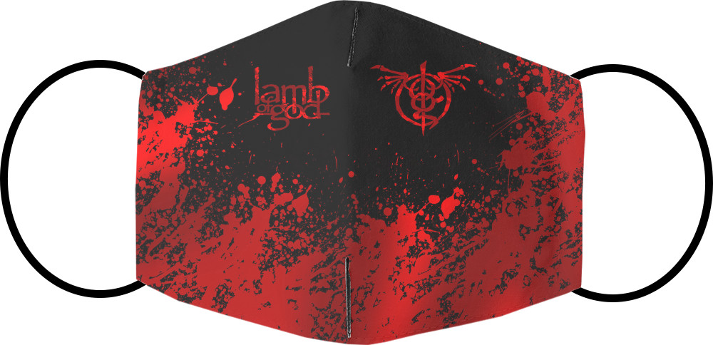 Face Mask - Lamb of God 8 - Mfest