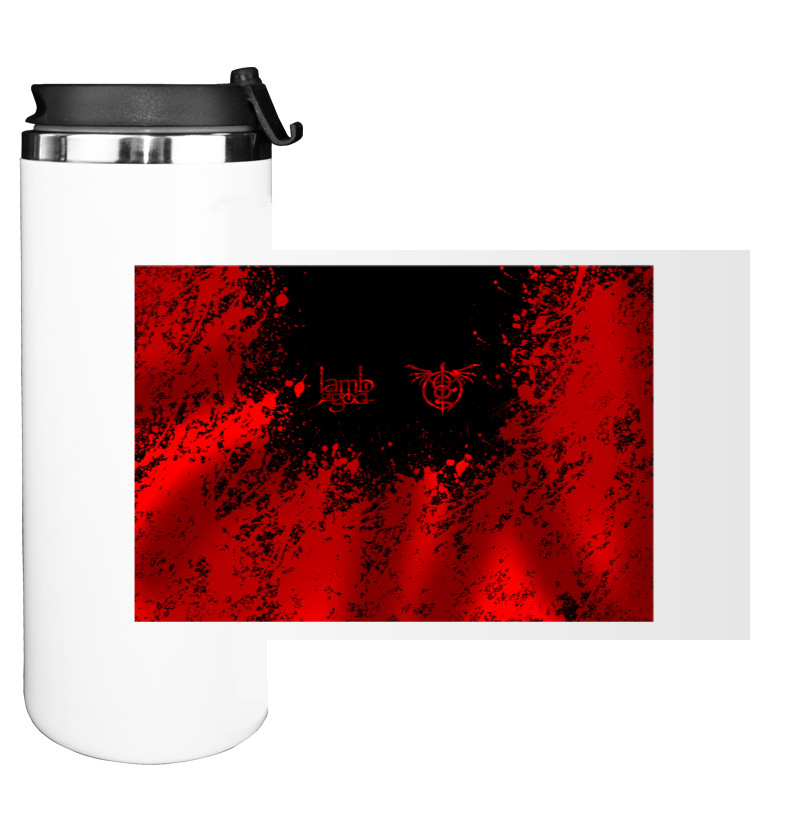 Water Bottle on Tumbler - Lamb of God 8 - Mfest