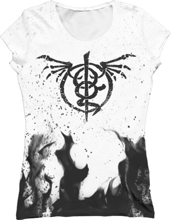 Women's T-Shirt 3D - Lamb of God 10 - Mfest