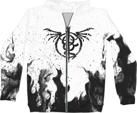 Unisex Zip-through Hoodie 3D - Lamb of God 10 - Mfest