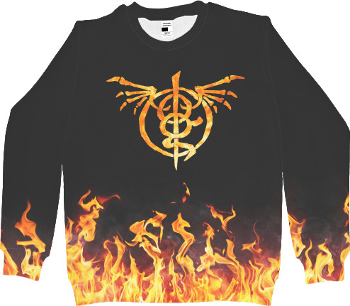 Men's Sweatshirt 3D - Lamb of God 11 - Mfest