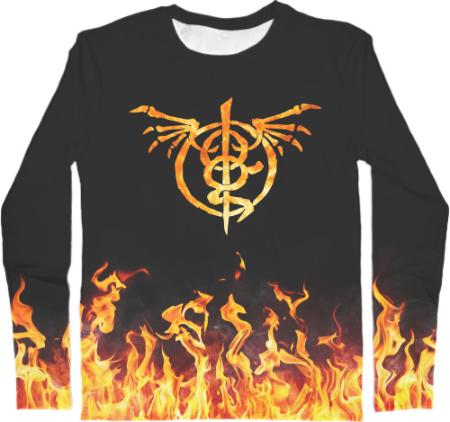 Men's Longsleeve Shirt 3D - Lamb of God 11 - Mfest