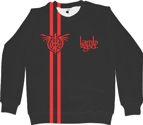 Men's Sweatshirt 3D - Lamb of God 12 - Mfest