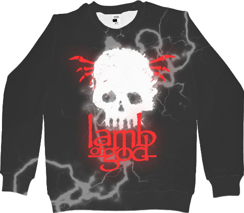 Men's Sweatshirt 3D - Lamb of God 13 - Mfest