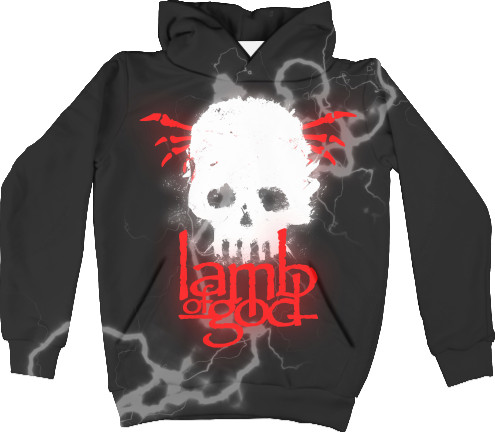 Unisex Hoodie 3D - Lamb of God 13 - Mfest