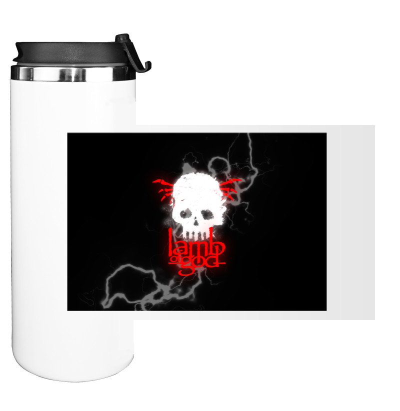 Water Bottle on Tumbler - Lamb of God 13 - Mfest