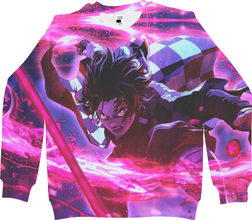 Women's Sweatshirt 3D - DEMON SLAYER: KIMETSU NO YAIBA [59] - Mfest